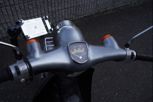 ホンダ　リトルカブ　7700km タイヤほぼ新品　自賠責R4年3月　スマホ充電可　セルなし