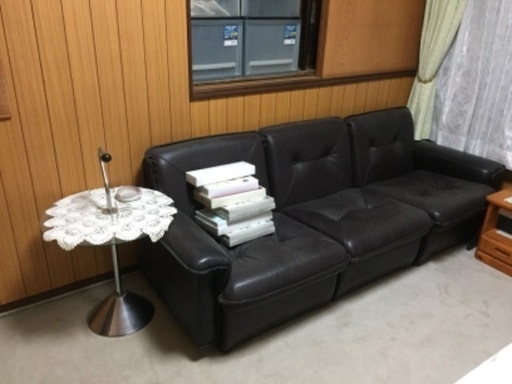 本革ソファ