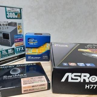 自作デスクトップパソコンの画像