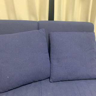 収納付き3人掛けソファベットの画像