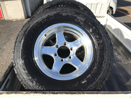 ランクルプラド　265/70/16 バリ溝