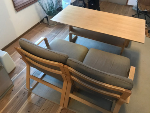 無印良品ダイニングセット