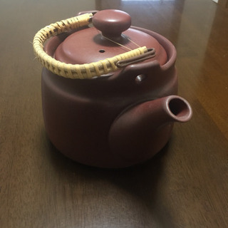 【新品未使用】土瓶  漢方薬等を煎じるのに最適。お茶や紅茶・コーヒーにもお水の癖が取れ美味しい仕上がりになります。の画像