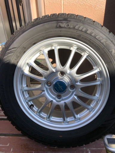 スタットレスタイヤ　ホイール付き　175/65R14   4本