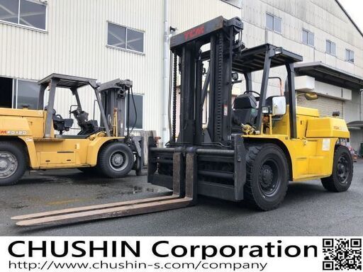TCM　12トン　大型フォークリフト　FD120-3　12ｔ　ディーゼル　動画有り　下見～試乗可能　レンタル・リース可!!
