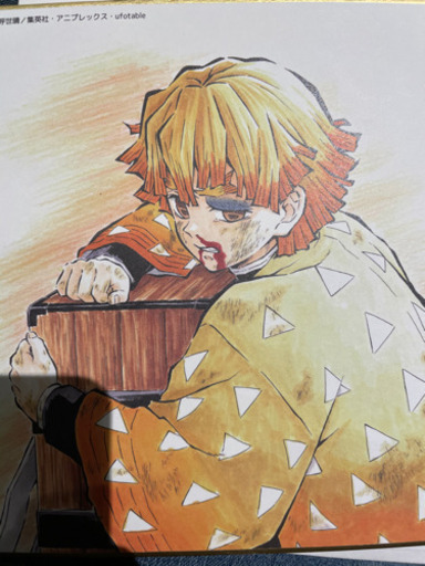 鬼滅の刃　全集中展　ミニ色紙　善逸セット