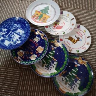 《決まりました》クリスマス絵皿