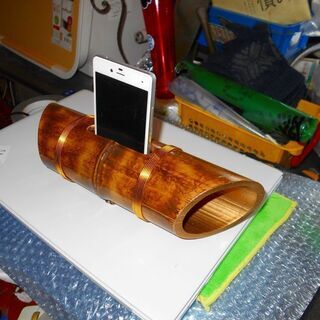 スマホスタンド　竹