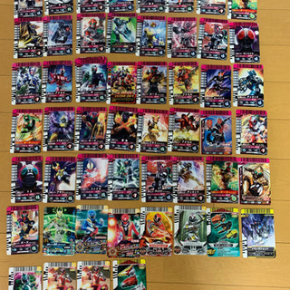 【お取引中】仮面ライダー、戦隊もののカード