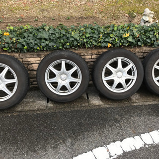 195/65/R15 アルミ　6J