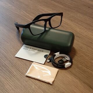 Vue smart glasses】骨伝導スピーカー搭載・多機能スマートグラス