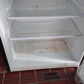 N　12-450　A-STAGE　2ドア冷凍冷蔵庫　AR-90L02BK　2018年製の画像