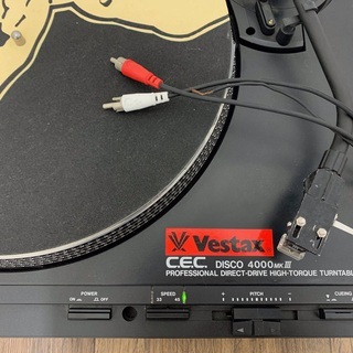ターンテーブル Vestax Disco 4000 MK III レコードプレーヤーの画像