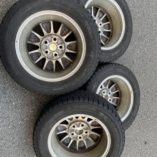 アルファード、スタッドレスタイヤ4本