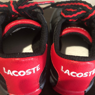 LACOSTE ラコステベビー靴(美品)の画像