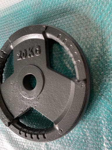 28mm プレート20キロ　2枚セット