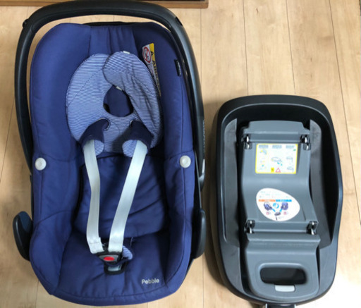那珂川市春日市　中古マキシコシペブル&family fix &アダプターのセットチャイルドシート エアバギー