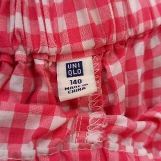 🉐新品❤️UNIQLOのショートパンツ（size140）の画像