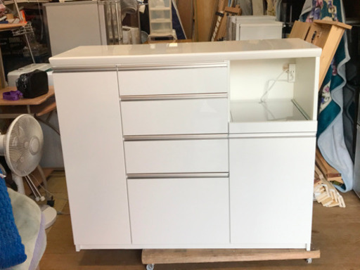 【リサイクルショップ八光　田上店　配達・設置OK】パウモナ　キッチンボード 配達の場合階段不可