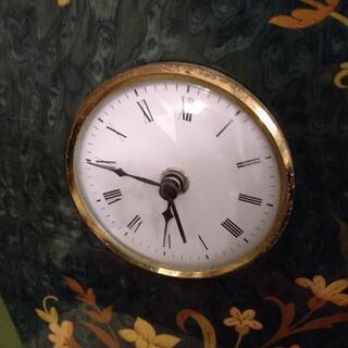 お取引終了　中古　差し上げます　イタリア製象嵌の壁掛け時計です　の画像