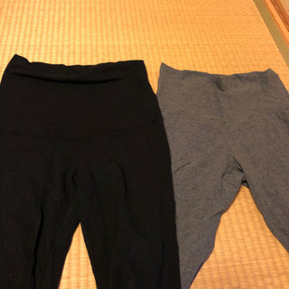 ユニクロ　犬印本舗　マタニティレギンス　2本セット