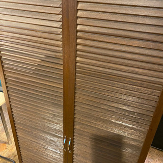 DIY好き注目！ルーバー付き扉　希少品