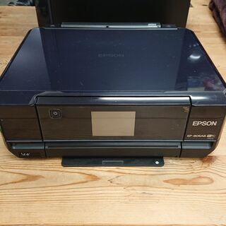 N　12-504　EPSONプリンター　EP-806AB　通電確認済み