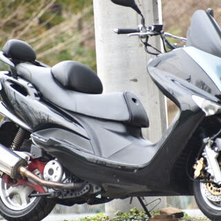 ☆YAMAHA＊マジェスティ125＊バーハン＊社外マフラー＊WA...