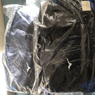 ミズノ　ベンチコート　青の画像