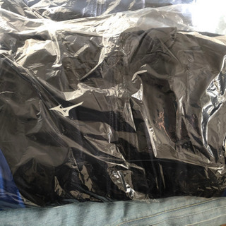 ミズノ　ベンチコート　青