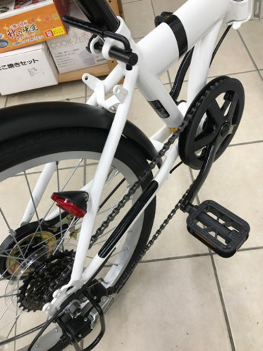 美品！ アイトン 20インチ 6段変速 折りたたみ 自転車