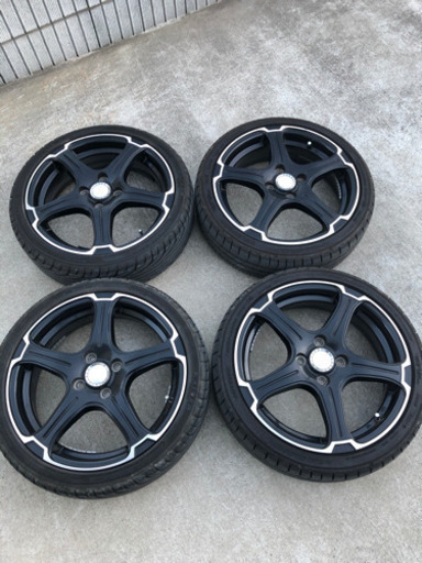 ｱﾙﾐﾎｲｰﾙ バリ山バリ溝　16インチ　スズキ　ダイハツ　軽自動車