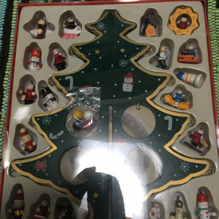 クリスマスツリー&クリスマスリーフ セット 未使用の画像