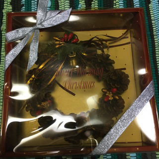 クリスマスツリー&クリスマスリーフ セット 未使用の画像