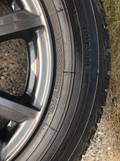 195/65R15 ヨコハマ　スタッドレスタイヤ　ホイール