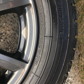 195/65R15 ヨコハマ　スタッドレスタイヤ　ホイール