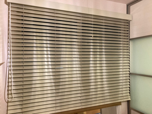 TOSO ウッドブラインド　ホワイト　カーテンボックス　木製