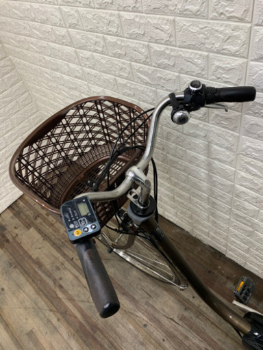 Panasonic vivi DXブラウン② 8AH 新基準　電動アシスト自転車