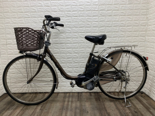 Panasonic vivi DXブラウン② 8AH 新基準　電動アシスト自転車