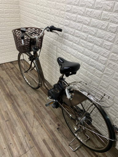 Panasonic vivi DXブラウン② 8AH 新基準　電動アシスト自転車