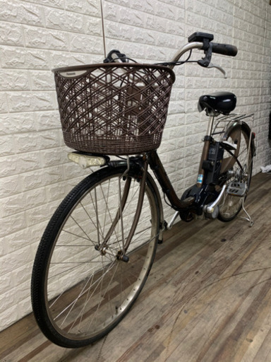 Panasonic vivi DXブラウン② 8AH 新基準　電動アシスト自転車