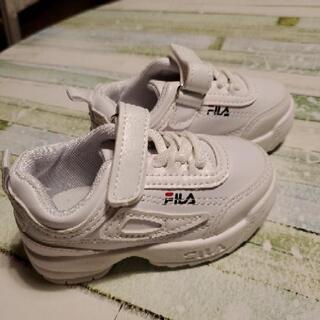 新品未使用FILAスニーカー13cmの画像