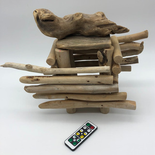 【流木作家ken】ハンドメイド作品■流木アート■スタンドライト
