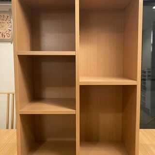 木目がおしゃれ 便利なカラーボックス大