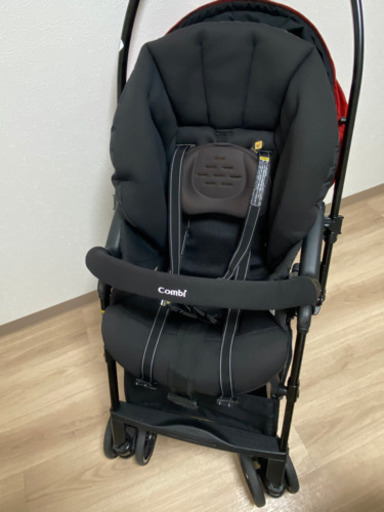 コンビベビーカースゴカル4キャス　バーミリオンレッド