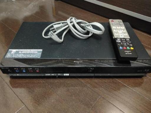 Blu-rayレコーダー SHARP AQUOS ジャンク