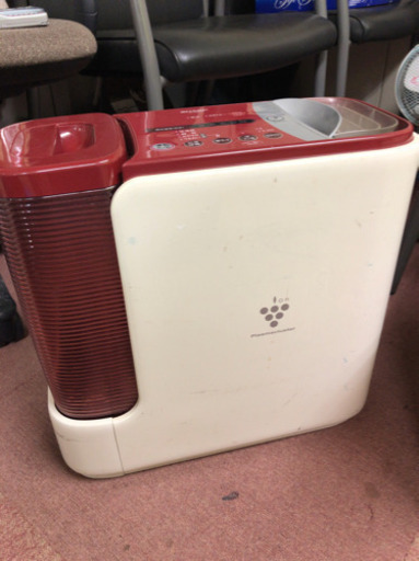 ★中古★SHARP シャープ 加熱気化式加湿器 除菌イオン HV-T50CX-R ラベル無し
