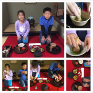 終了⚠️やかまし村　ｷﾞｬﾗﾘｰ 親子茶道体験　春休み【1day茶道体験】の画像