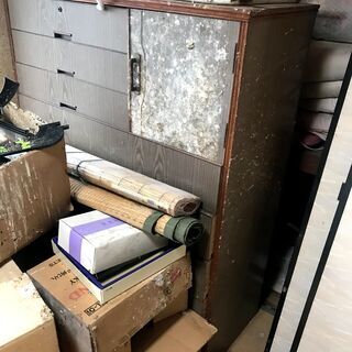【トラック保有者】２DKゴミ部屋のごみ撤去(処分費込)の画像