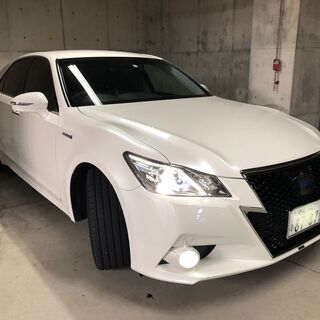 クラウンハイブリット　アスリートＳ　ブラックスタイルの画像